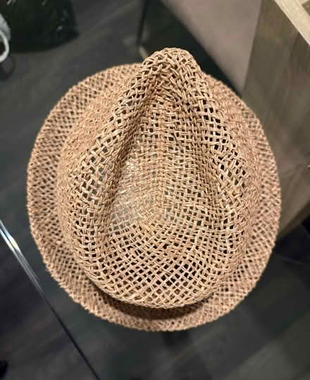 Photo of free Topshop Straw Hat with Black Trim (Charlton SE18) #2
