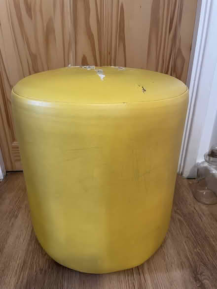 Photo of free Yellow pouffe x2 (Tilekiln TN38) #1
