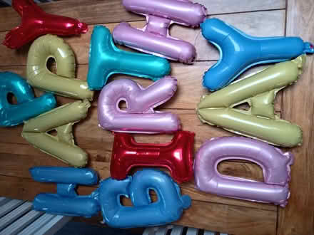 Photo of free Inflatable birthday message (Upper Wolvercote OX2) #1