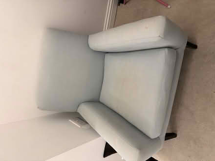 Photo of free light blue armchair (Walham Green SW6) #1