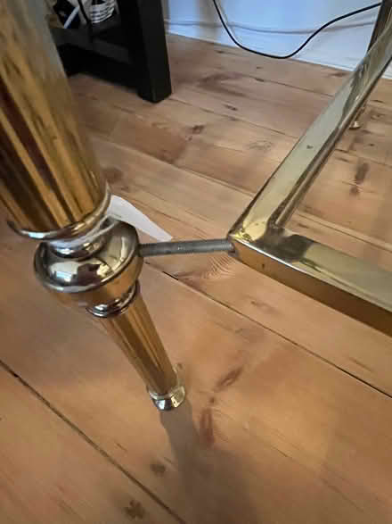 Photo of free Smoked glass top coffee table (W3 Acton) #3