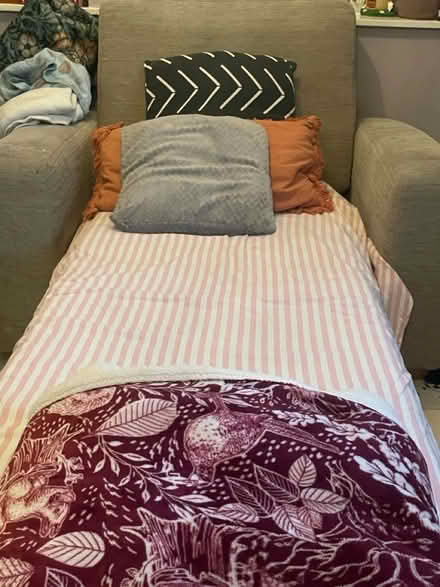 Photo of free Cuddle chair/ single sofa bed (Barton OX3) #1