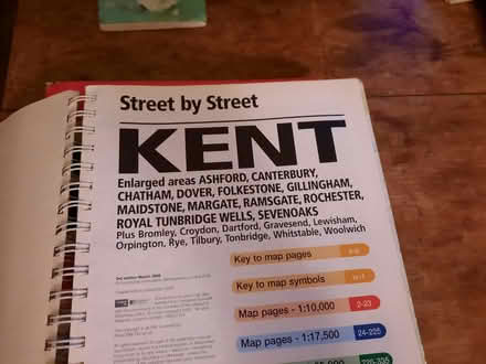 Photo of free Kent AA Street atlas (Hollingdean BN1) #2