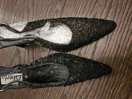 Photo of free Black heel shoes (Lower Morden SM3) #1