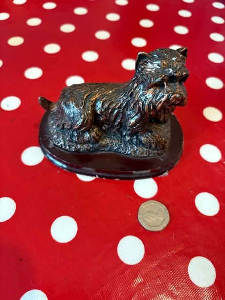 Photo of free Little Westie on wooden base (Buggs Bottom RG4) #1