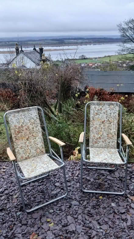 Photo of free Two scruffy deck chars (Newburgh KY14) #1