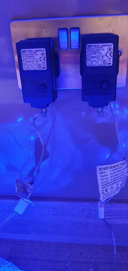 Photo of free Blue Xmas Lights Outdoor/indoor (Godalming) #2