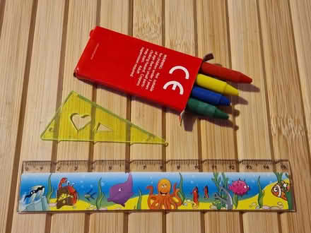 Photo of free Children's rulers and crayons (Barton/Headington, OX3) #1