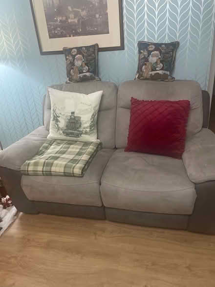 Photo of free Two seater sofa & recliner chair (Cambuslang G72) #1
