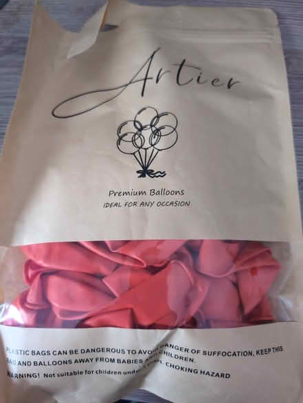 Photo of free Orange balloons (Splott CF24) #1