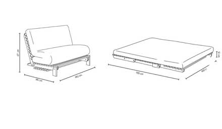 Photo of free Futon sofa bed (Southfields SW19) #2