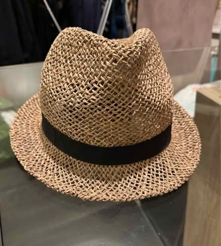 Photo of free Topshop Straw Hat with Black Trim (Charlton SE18) #1
