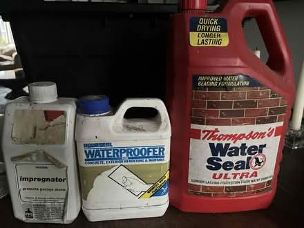 Photo of free Various kind of stone/brick sealant (Kendal LA9) #1