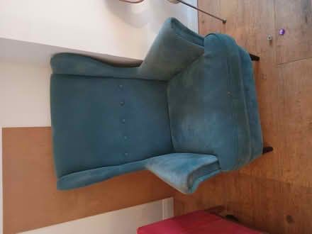 Photo of free Blue armchair (Sydenham SE26) #1
