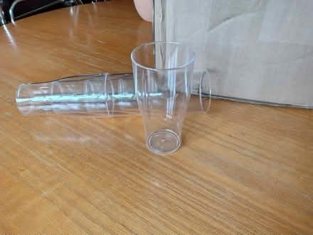 Photo of free Re-useable plastic 'glasses' pint x 6 and half pint x 5 (Hester's Way GL51) #2