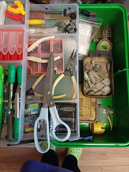 Photo of free Box of fishing bits (Morley DE21) #3