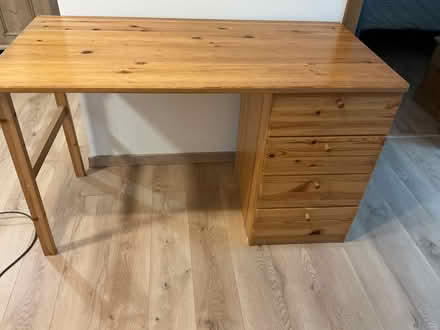 Photo of free Pine desk (Dalbeattie DG5) #1