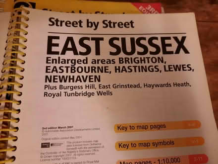 Photo of free East Sussex AA Srreet atlas (Hollingdean BN1) #2