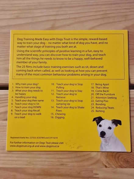 Photo of free Dog training DVD (Barton/Headington, OX3) #4