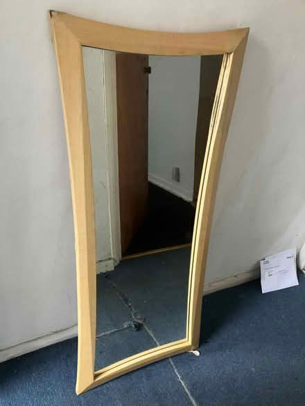 Photo of free Large shaped mirror LEYTON E10 (Leyton, London E10) #1