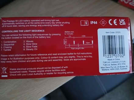 Photo of free Battery string lights -50 lights (Wallisdown BH12) #2