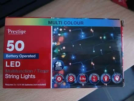 Photo of free Battery string lights -50 lights (Wallisdown BH12) #1