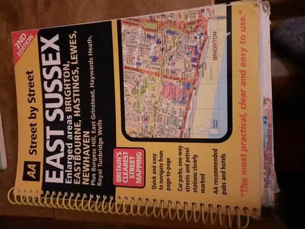 Photo of free East Sussex AA Srreet atlas (Hollingdean BN1) #4