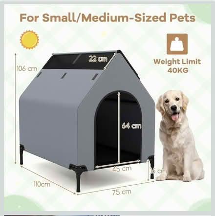 Photo of free Outdoor canvas kennel (Strood, ME2) #1