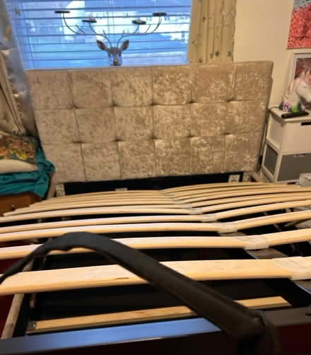 Photo of free Double ottoman bed ( No Mattress) (Redditch, Worcestershire B98) #3