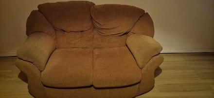 Photo of free Three red sofa and table (Parson's Heath CO4) #1