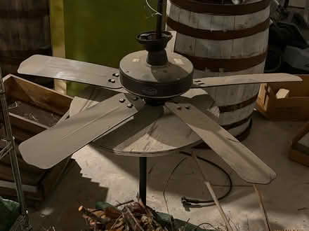 Photo of free Outdoor ceiling fan (Katy near Buckees) #2