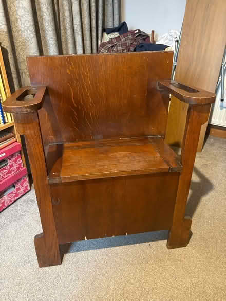 Photo of free Wood Seat with Storage (BS4) #1