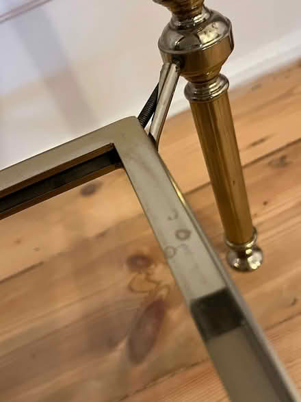 Photo of free Smoked glass top coffee table (W3 Acton) #4