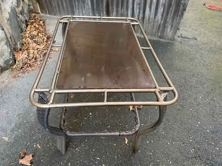 Photo of free Metal Framed Outdoor Table (Malden’s West Side) #1
