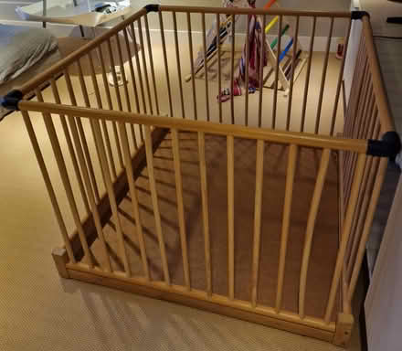 Photo of free Wooden playpen (Didcot OX11) #1