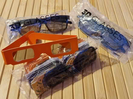 Photo of free 3D glasses, different types (Barton/Headington, OX3) #2