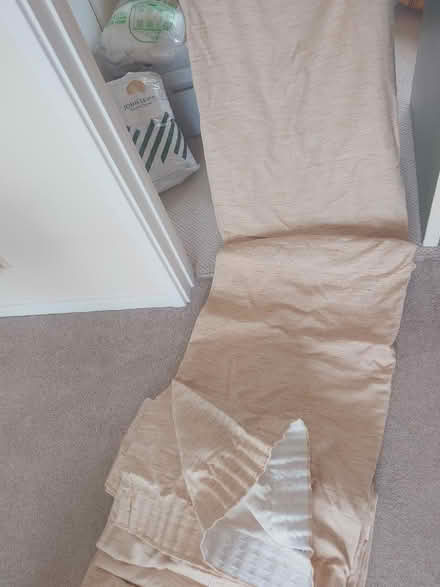 Photo of free Pair curtains each 2.26m wide by 2.2m long (Putnoe MK41) #1