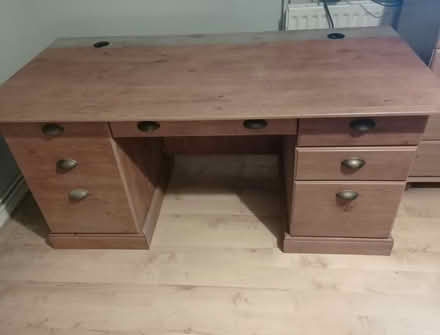 Photo of free Large , heavy wooden desk (Havant PO9) #4