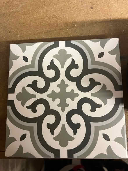 Photo of free Tiles grey/white (Reigate RH2) #1