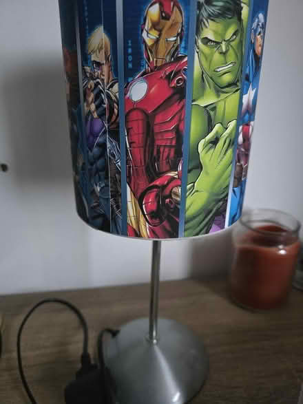 Photo of free Avengers bedside lamp (Rufford L40) #1