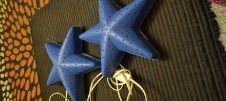 Photo of free 2 x blue star lights (Spon End CV5) #1