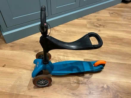 Photo of free Micro scooter + toddler seat (St. John’s, Sevenoaks) #2