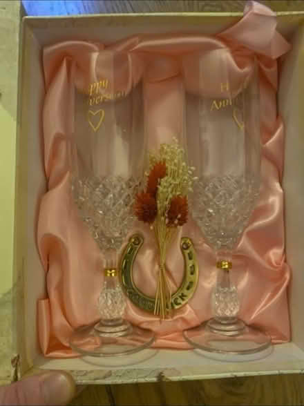 Photo of free Anniversary Champagne Glasses Set (Cheshunt En8) #3