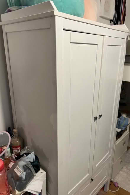 Photo of free IKEA Sundvik Kids’ Wardrobe - White (Bushey Village WD23) #3