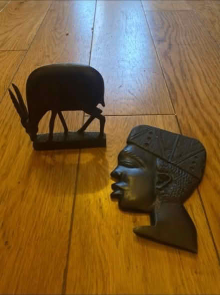 Photo of free Wooden Ornaments x 2 (Cheshunt En8) #1