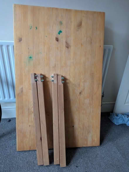 Photo of free Solid wood flat pack table (Walsall WS2) #1