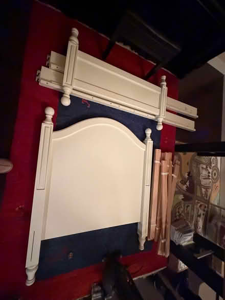 Photo of free Twin bed frame pottery (Sunnyvale) #1