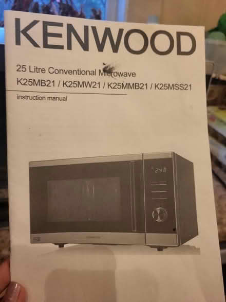 Photo of free Microwave Kenwood 25 litre (Round Green LU3) #2
