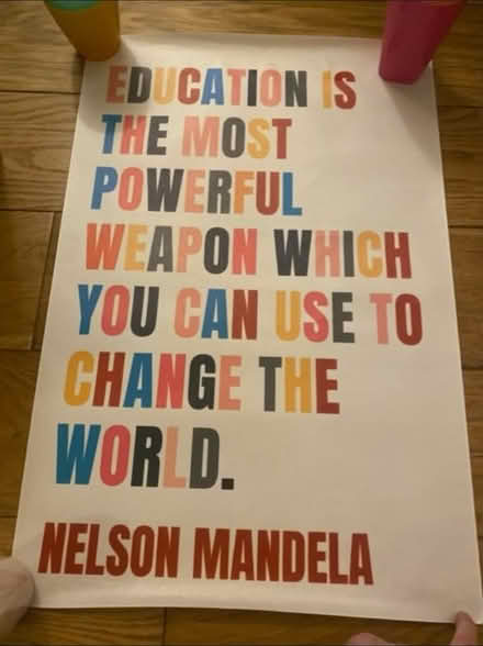Photo of free Nelson Mandela Poster (Cheshunt En8) #1