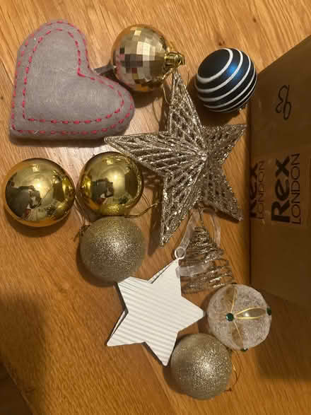 Photo of free Box of Christmas decorations (Chelmsford CM1) #2